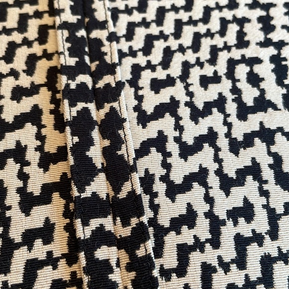 Max Mara cotton blend houndstooth jacket, size 10-12 - Picture 6 of 7